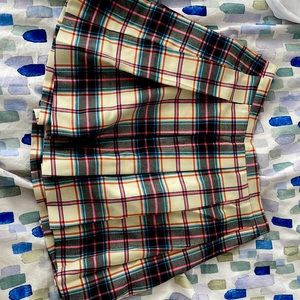 Zara kids plaid skirt